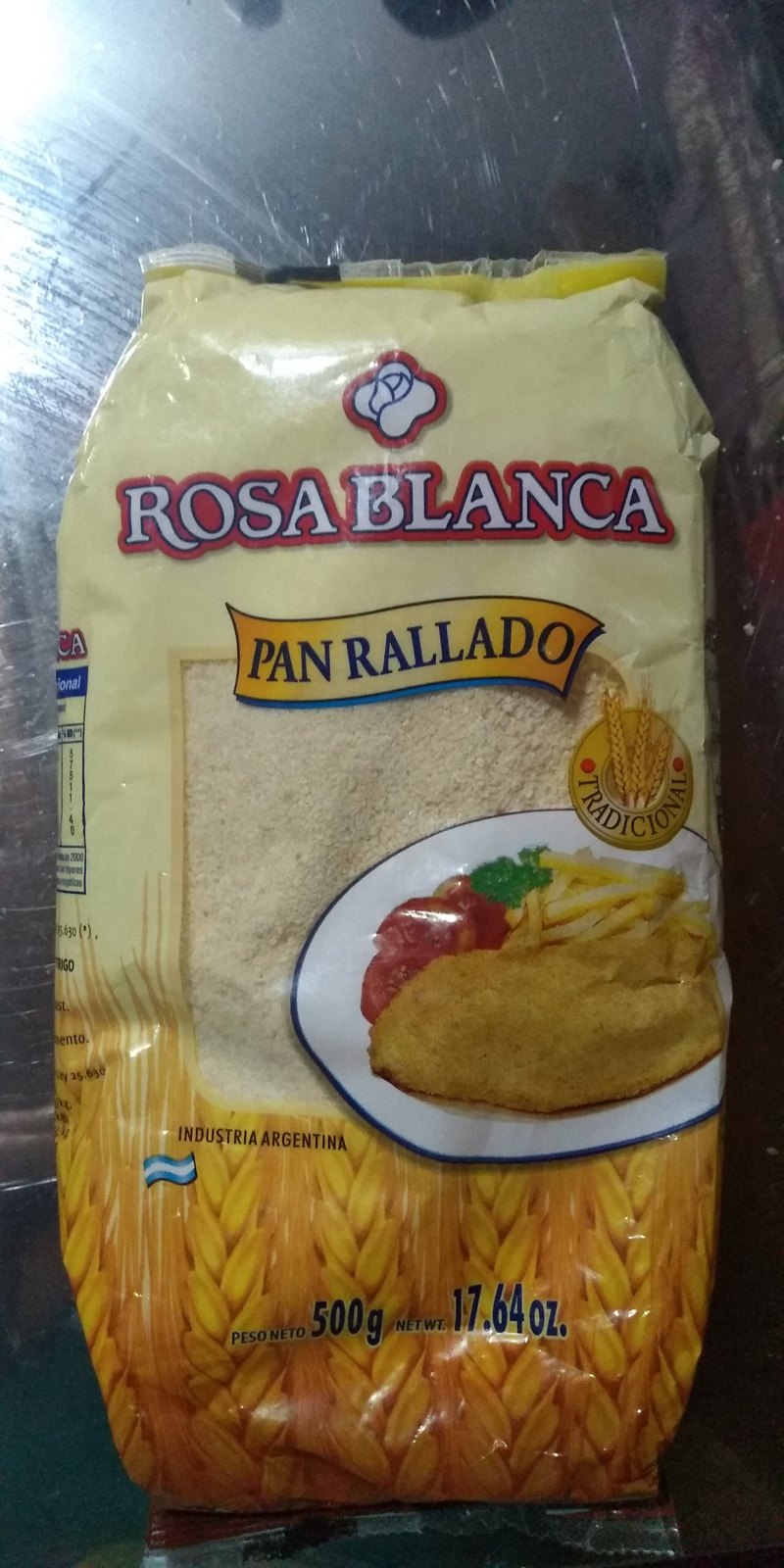 Pan Rallado Rosa Blanca 500 g
