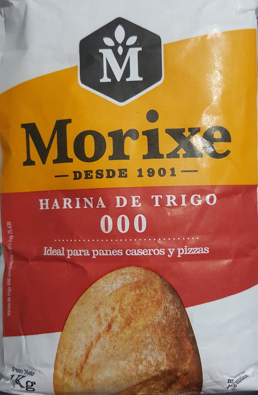 Harina 000 Morixe 1 kg